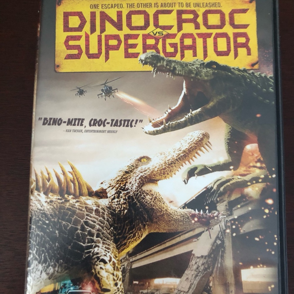 DinoCroc vs Supergator DVD Cult Classic